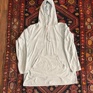 Lulu sea foam green men’s Hooded Sweater M